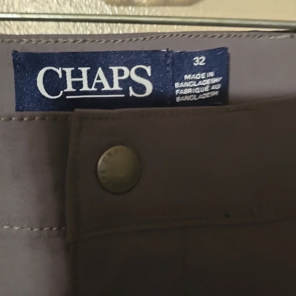 Chaps‎ Gray Men's Cargo Shorts Size 32